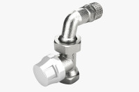 Термостатический клапан с преднастройкой, аксиальный, 1/2"х1/2"