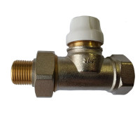 Термостатический клапан с повышенной пропускной способностью, прямой, 3/4"х1/2"