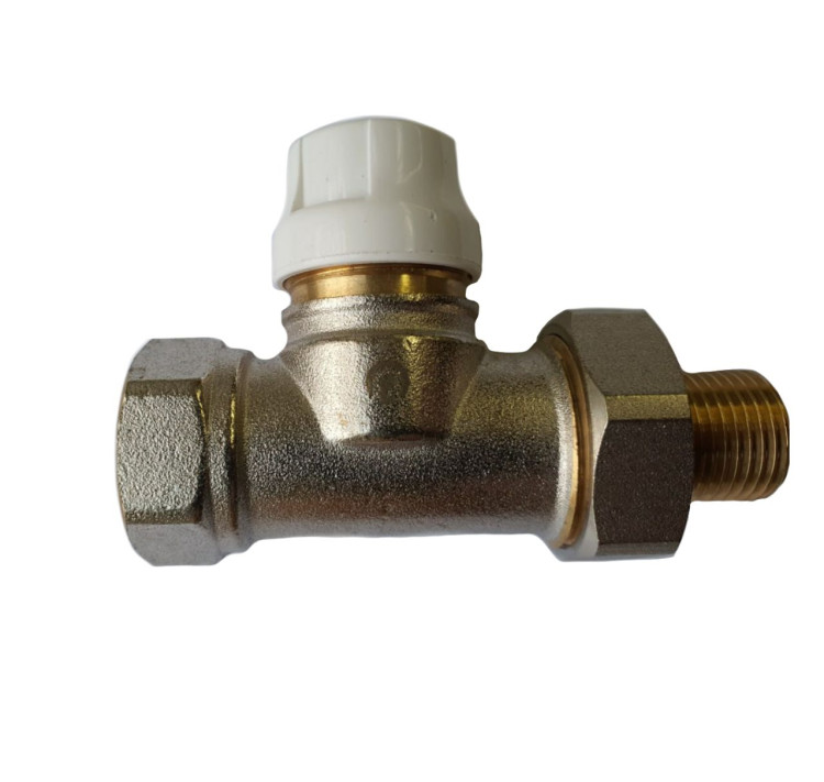 Термостатический клапан с повышенной пропускной способностью, прямой, 1"х1"