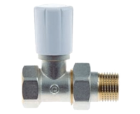 Ручной регулирующий клапан, прямой, 1/2"х1/2"