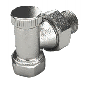 Запорно-регулирующий клапан, обратного потока, угловой, 1/2"х1/2"