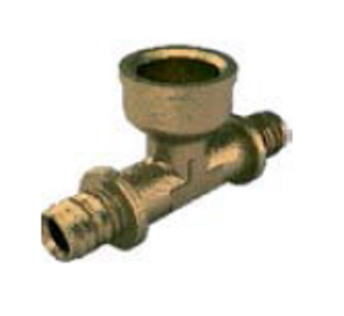 Тройник с внутренней резьбой 25xG1/2"х25 Pradex